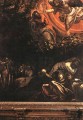 La oración en el jardín Tintoretto del Renacimiento italiano